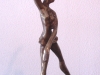 bronzen ballerina.